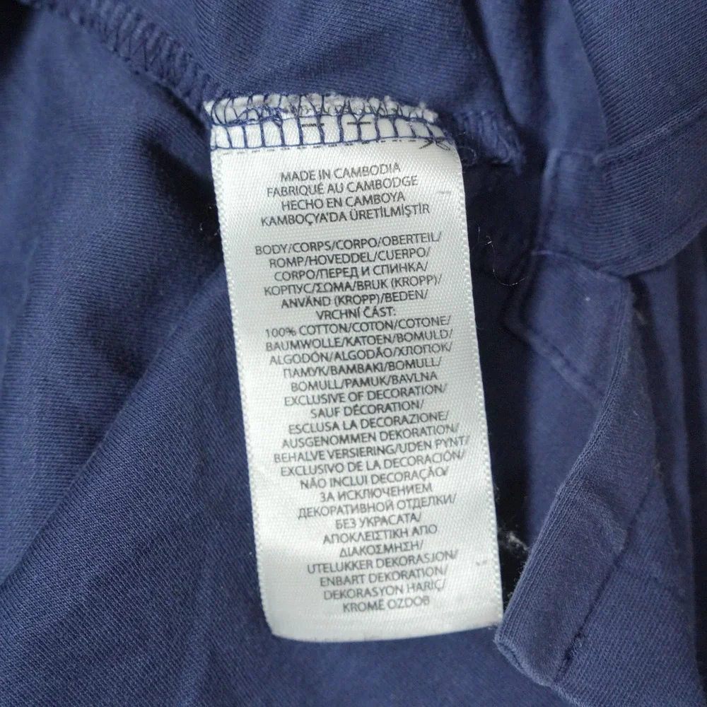 Polo Ralph Lauren Polo Shirt Classic Fit Men's‎ Size 2XL Navy Blue Flesh Pony